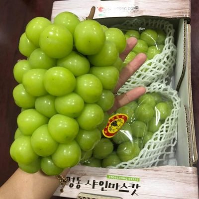 Nho mẫu đơn - nho sữa Hàn Quốc tại Ngon Fruit